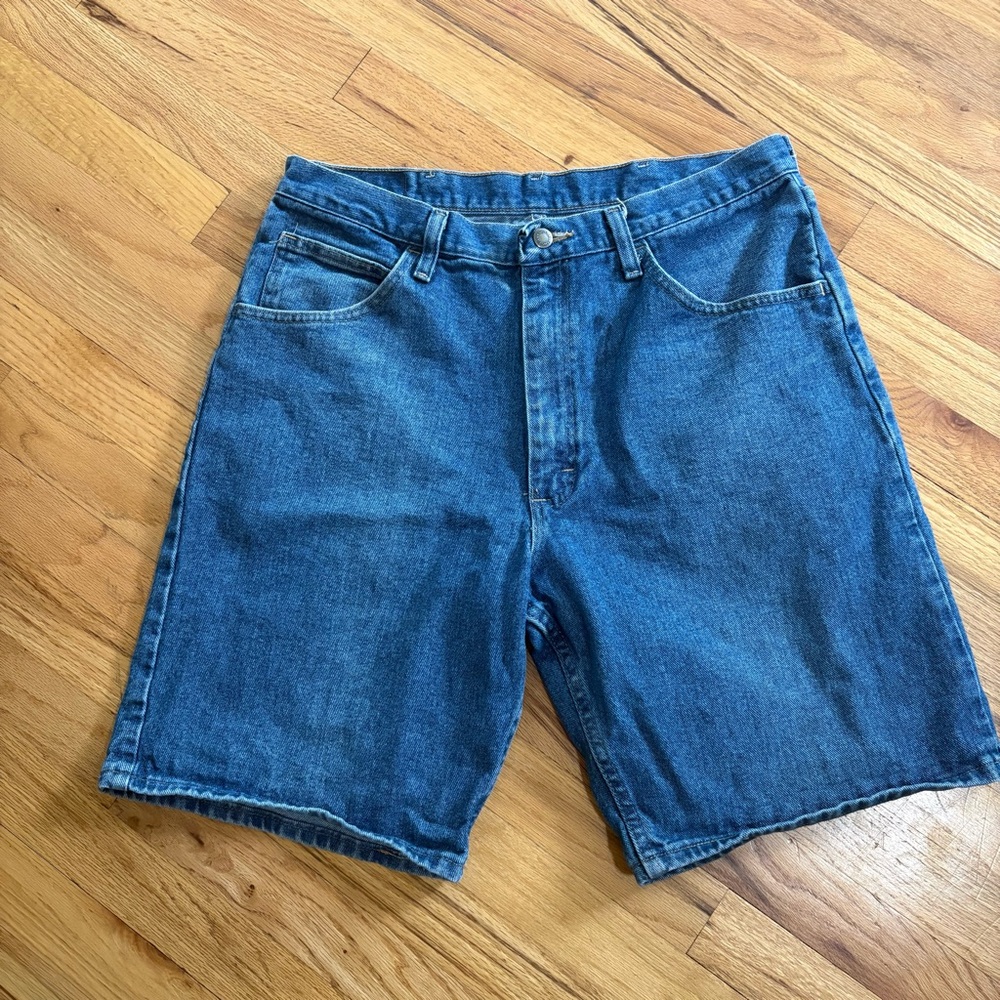 Wrangler Blue Denim Jean Shorts